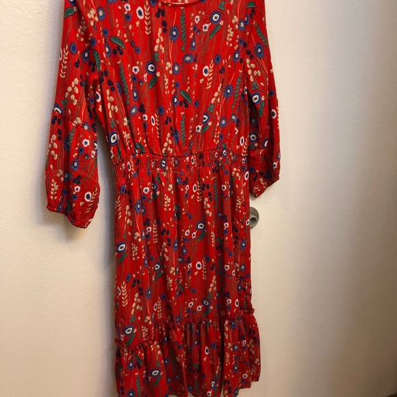 Piper and Scoot Morgan Floral Ruffle Dress - Picture 2 of 4